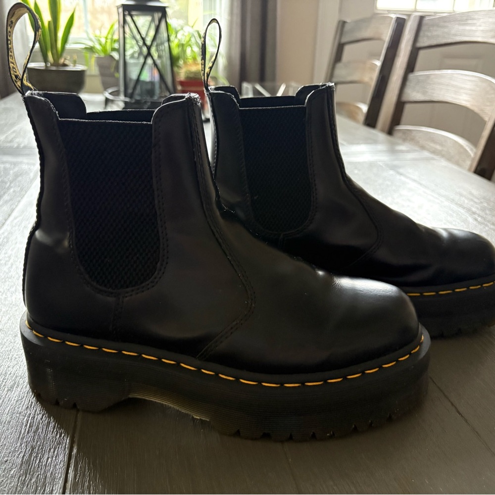 Dr. Martens Black Chelsea Boots- Size 9